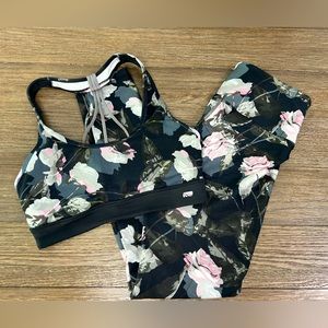 Marika Workout Set - Leggings, Sports Bra and Hoodie - Size Medium (M)